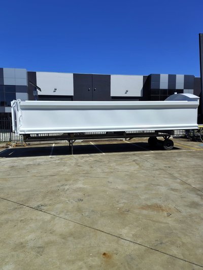Industrial Coating Tipper Trailer Dog long short 6m 4m 8m
