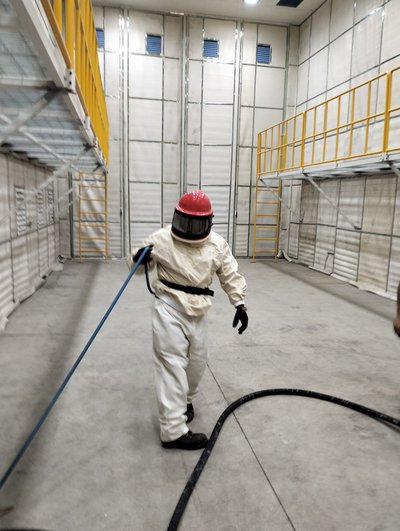 Sandblasting Garnet Painting Booth Blasting Blast